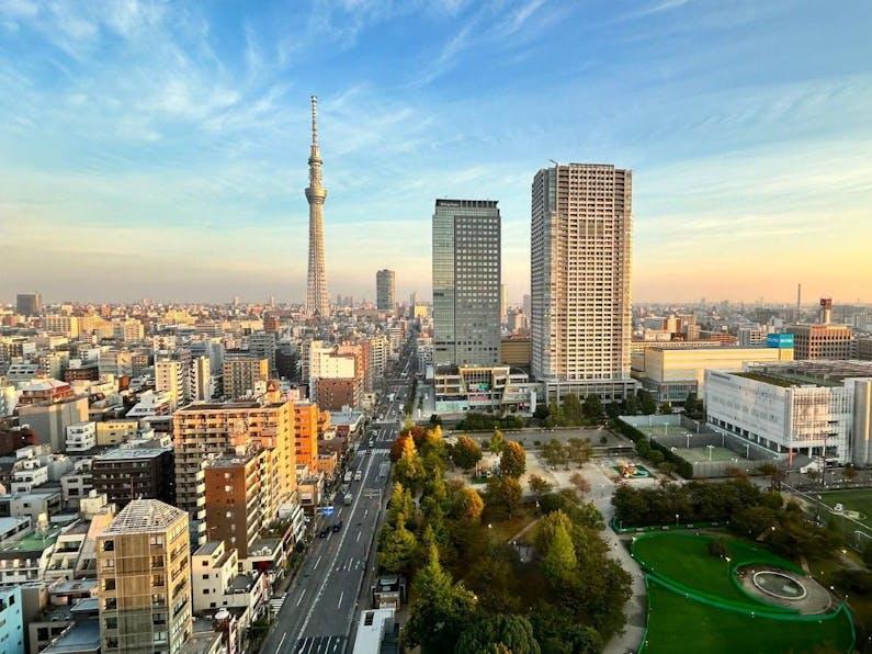 錦糸町の街並み